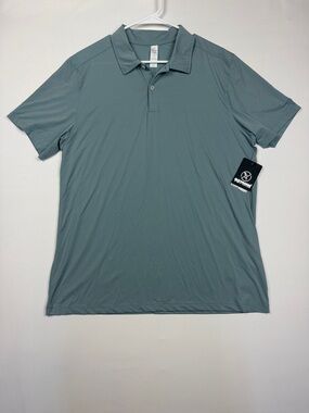 Performance Polo Shirt in Slate Blue 90 Degree Golf polo Men’s Large